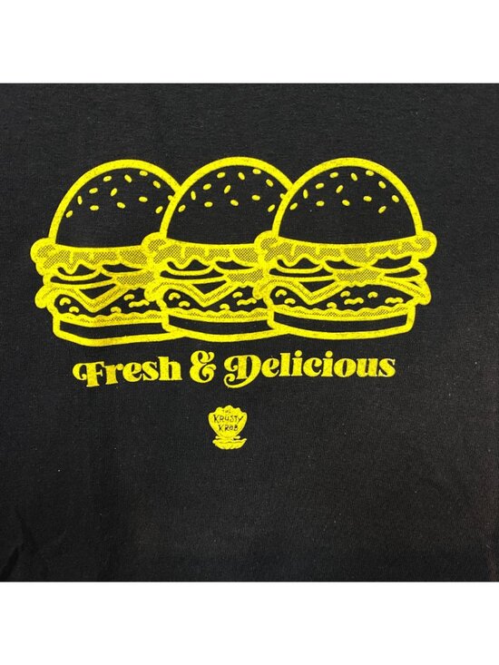 Nickelodeon SpongeBob SquarePants Krusty Crab Fresh & Delicious T-Shirt Small - Picture 2 of 6